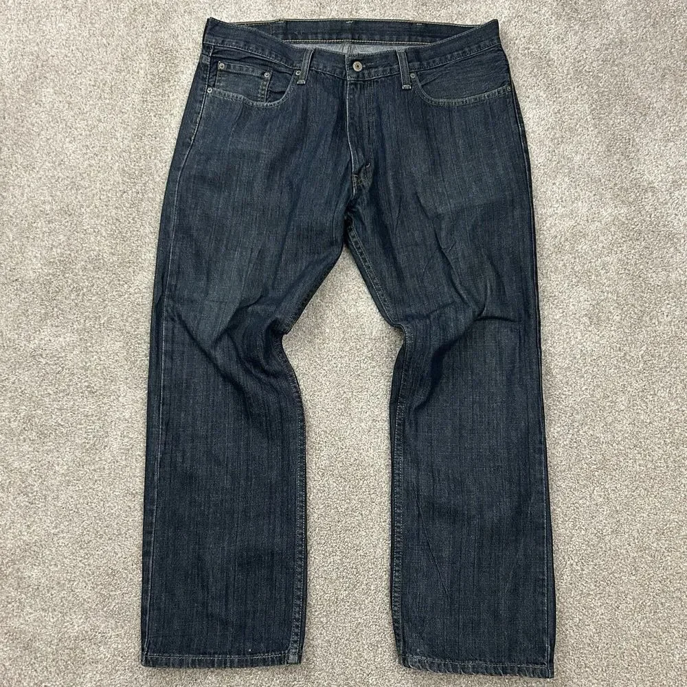 Levis 514 Jeans Men's Size‎ 38x30 Blue Denim Slim Straight Leg EUC